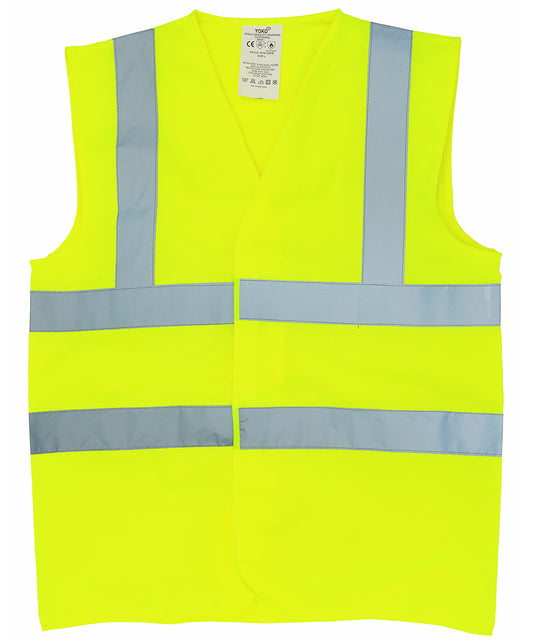 Men's Flame-Retardant Hi-Vis Sleeveless Waistcoat