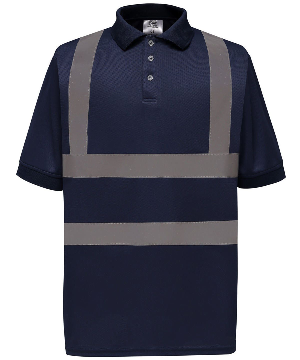 Mens Hi-Vis Short Sleeve Polo