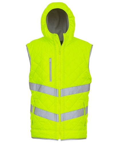 Womens Hi-Vis Kensington Hooded Gilet