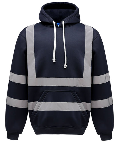 Mens Hi-Vis Pull-Over Hoodie