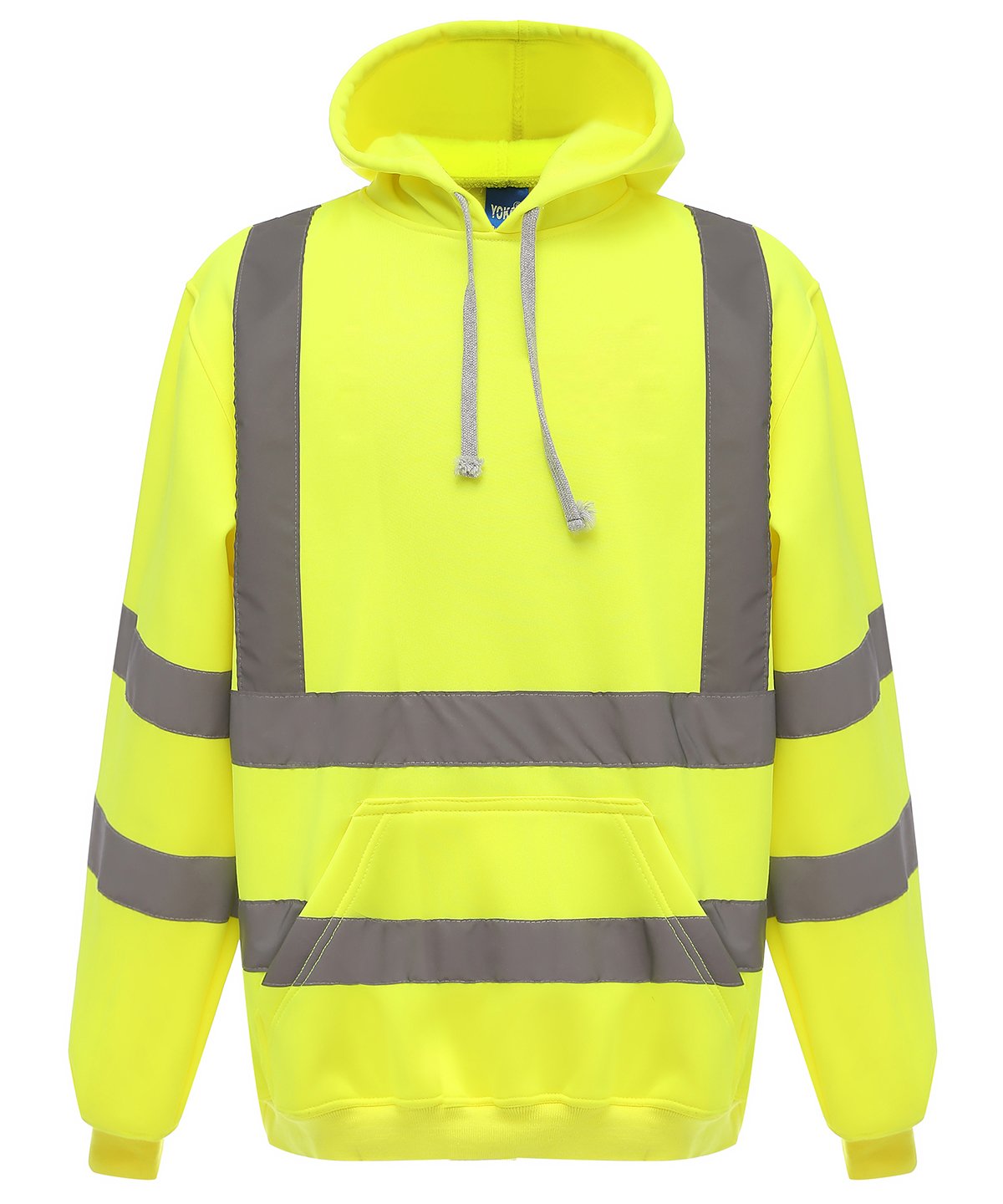Mens Hi-Vis Pull-Over Hoodie
