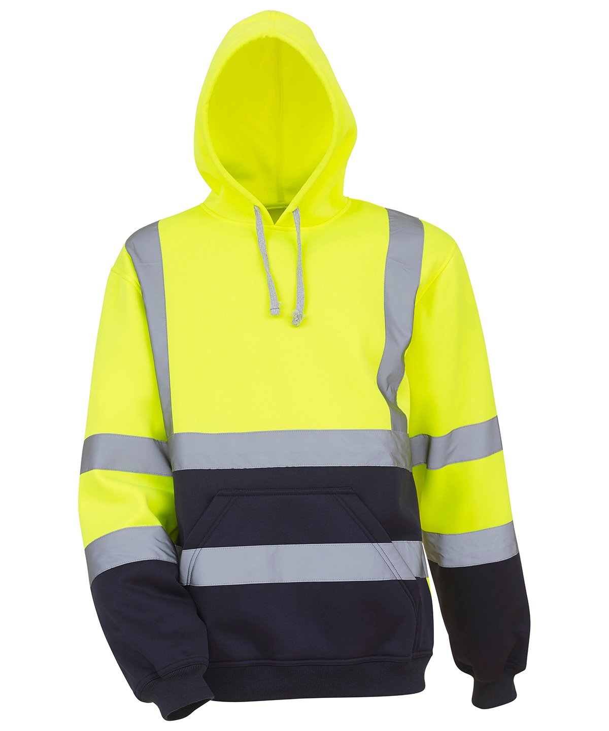 Mens Hi-Vis Pull-Over Hoodie