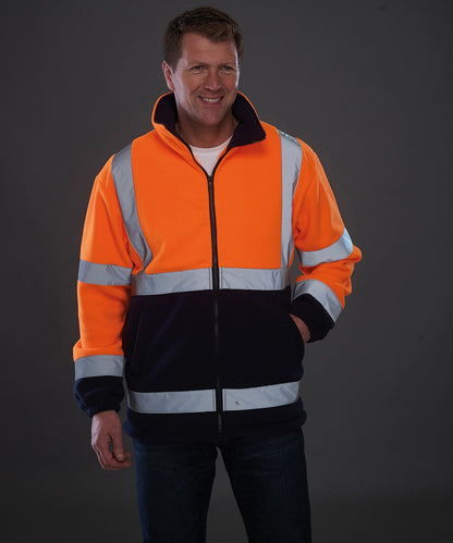 Mens Hi-Vis Heavyweight Fleece Jacket