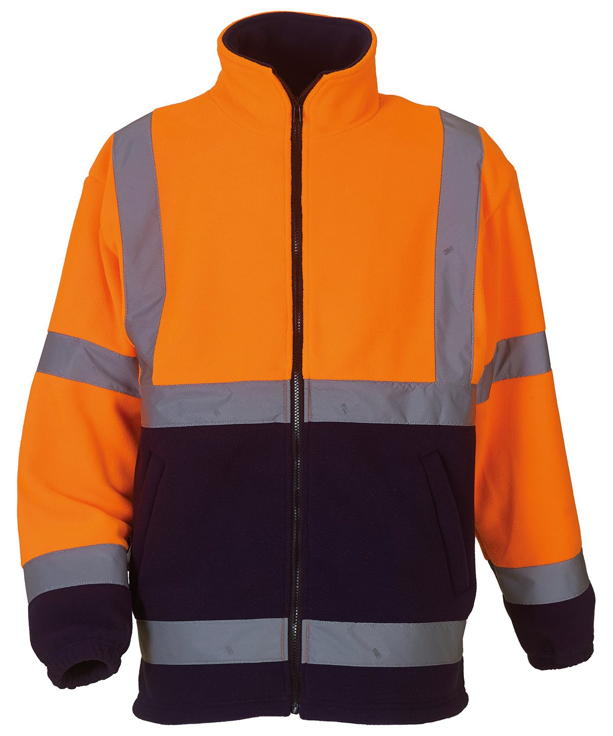 Mens Hi-Vis Heavyweight Fleece Jacket