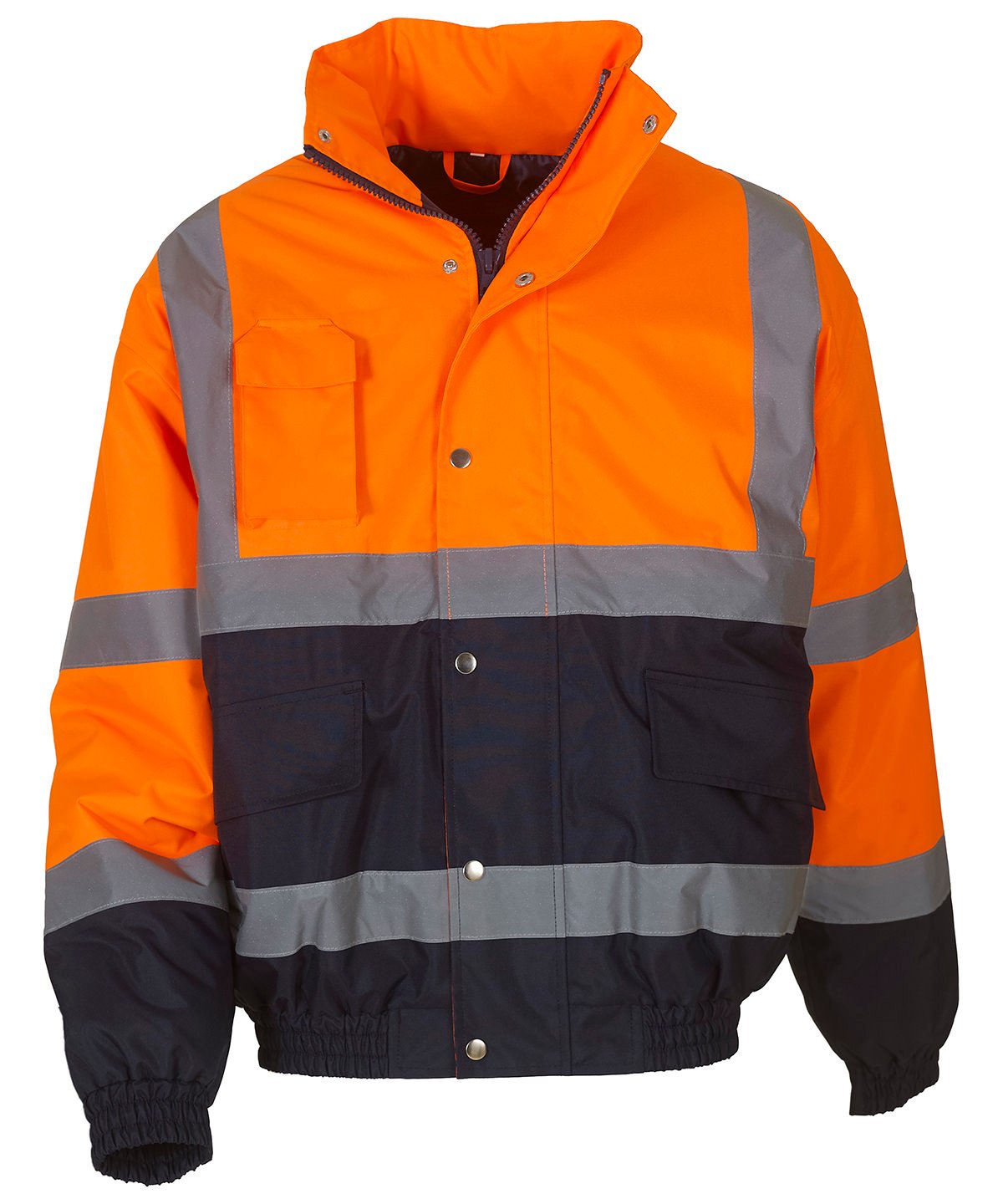 Mens Hi-Vis Two-Tone Bomber Jacket