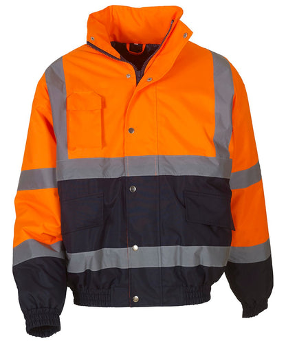 Mens Hi-Vis Two-Tone Bomber Jacket