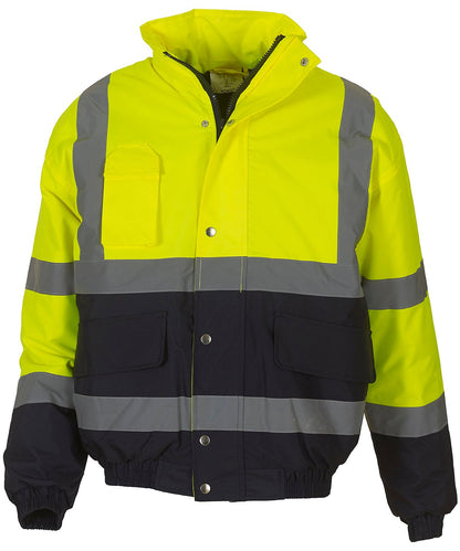 Mens Hi-Vis Two-Tone Bomber Jacket