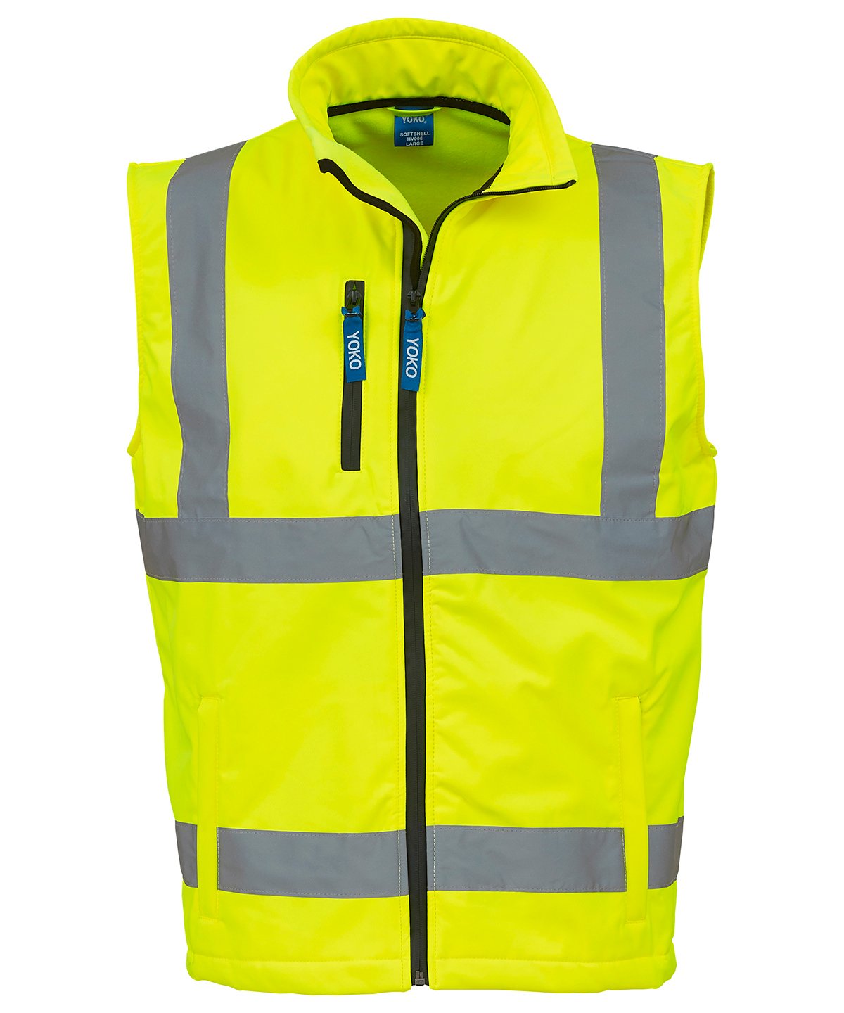 Mens Hi-Vis Softshell Gilet