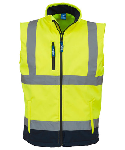 Mens Hi-Vis Softshell Gilet