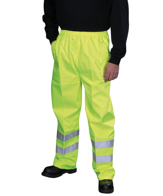 Mens Waterproof Hi-Vis Overtrousers