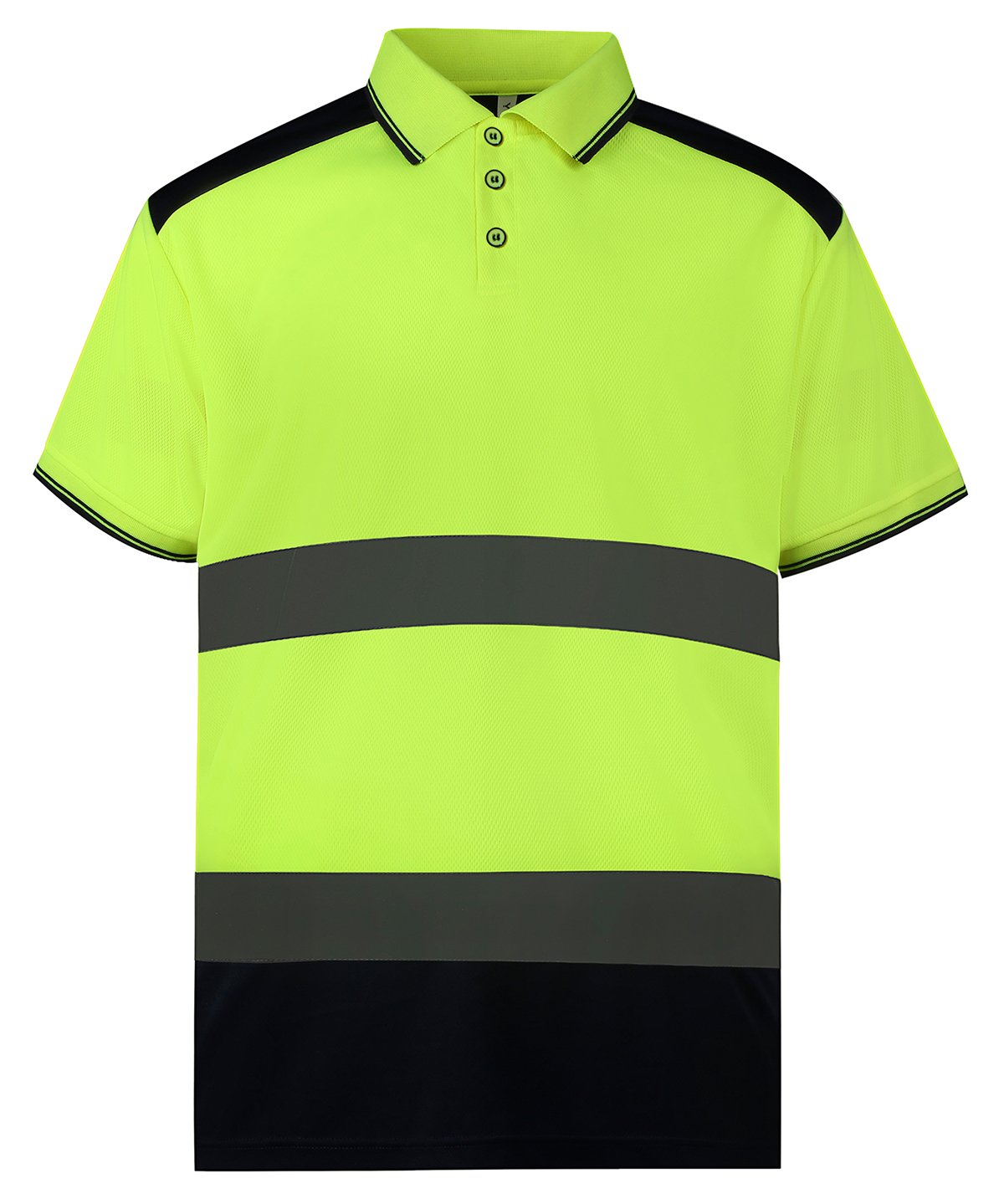 Mens Hi-Vis Two-Tone Polo Shirt