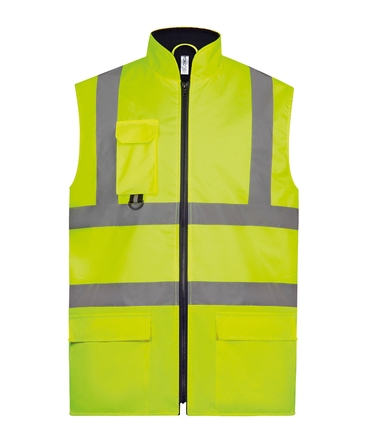 Mens Hi-Vis Padded Bodywarmer
