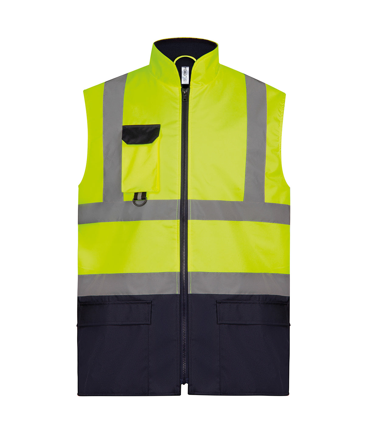 Mens Hi-Vis Padded Bodywarmer