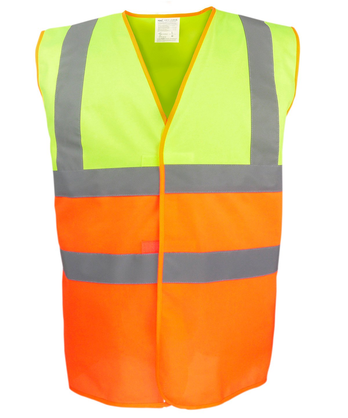 Mens Hi-Vis Two-Tone Waistcoat