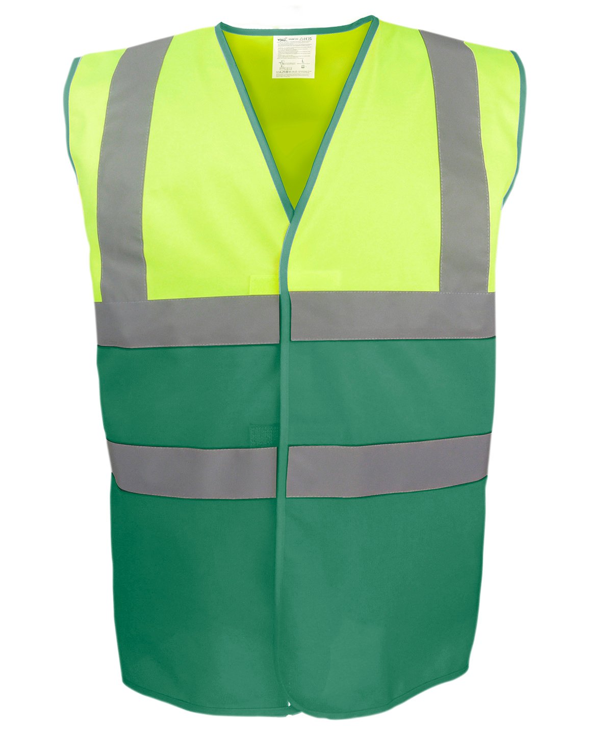 Mens Hi-Vis Two-Tone Waistcoat