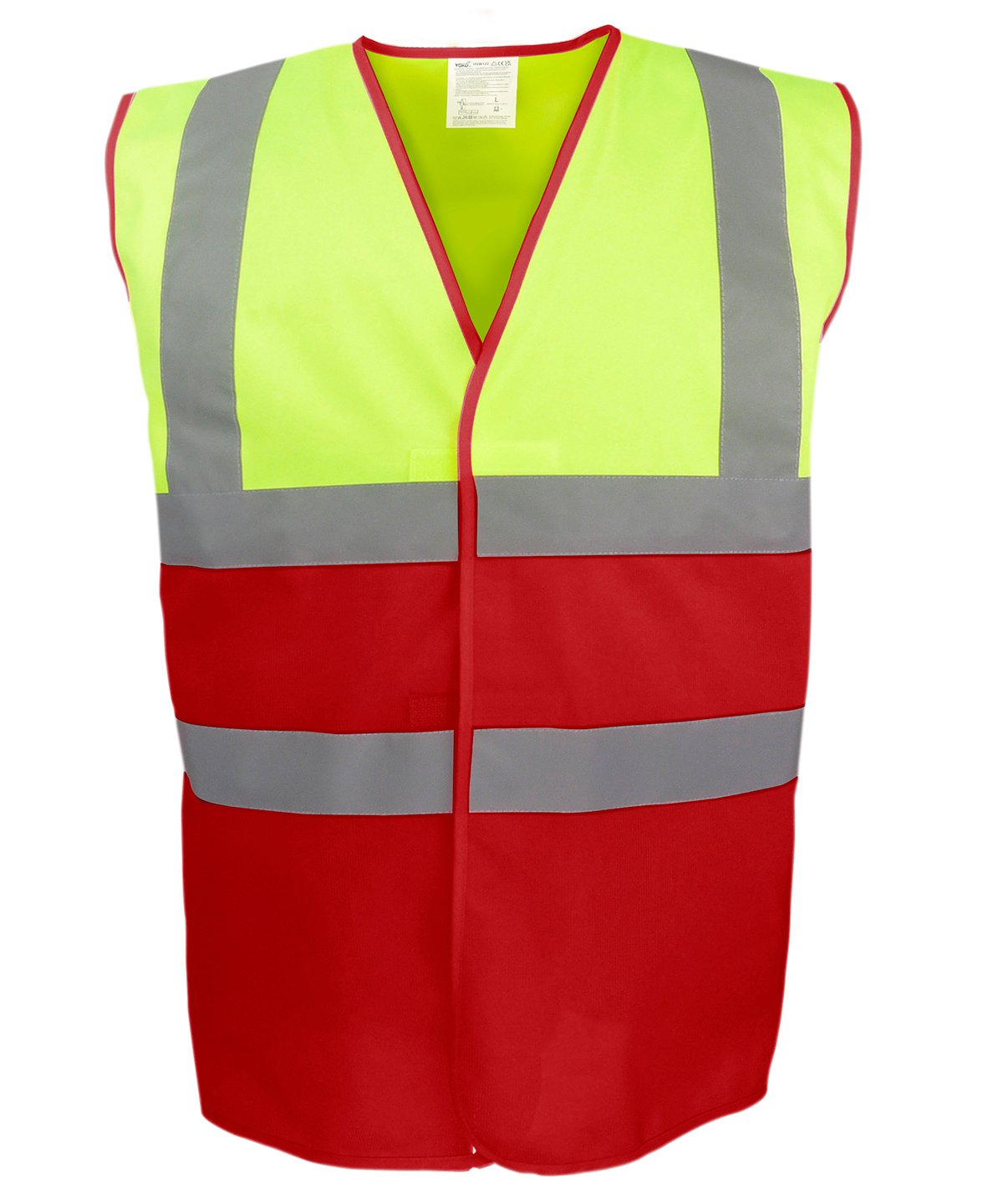 Mens Hi-Vis Two-Tone Waistcoat