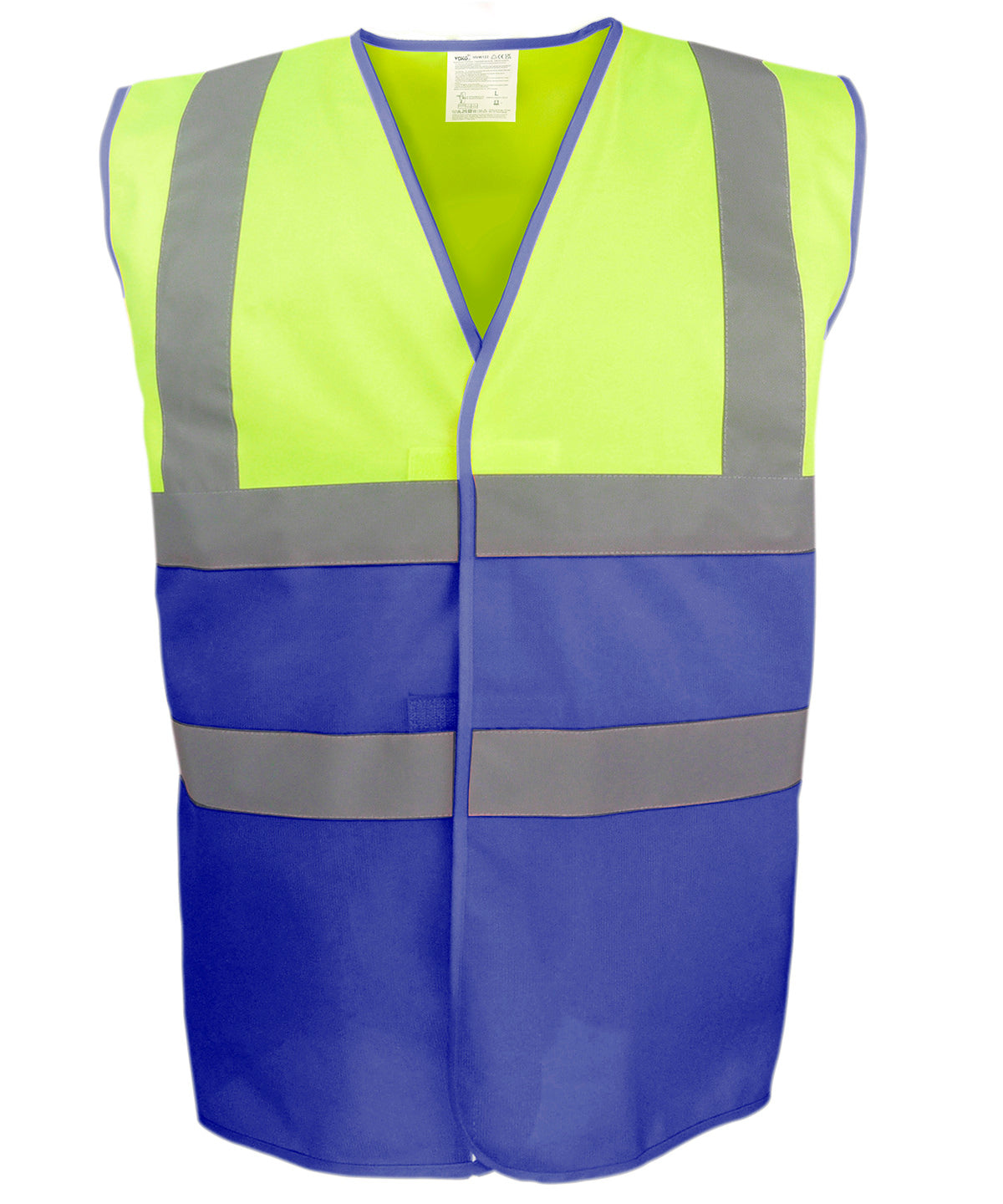 Mens Hi-Vis Two-Tone Waistcoat