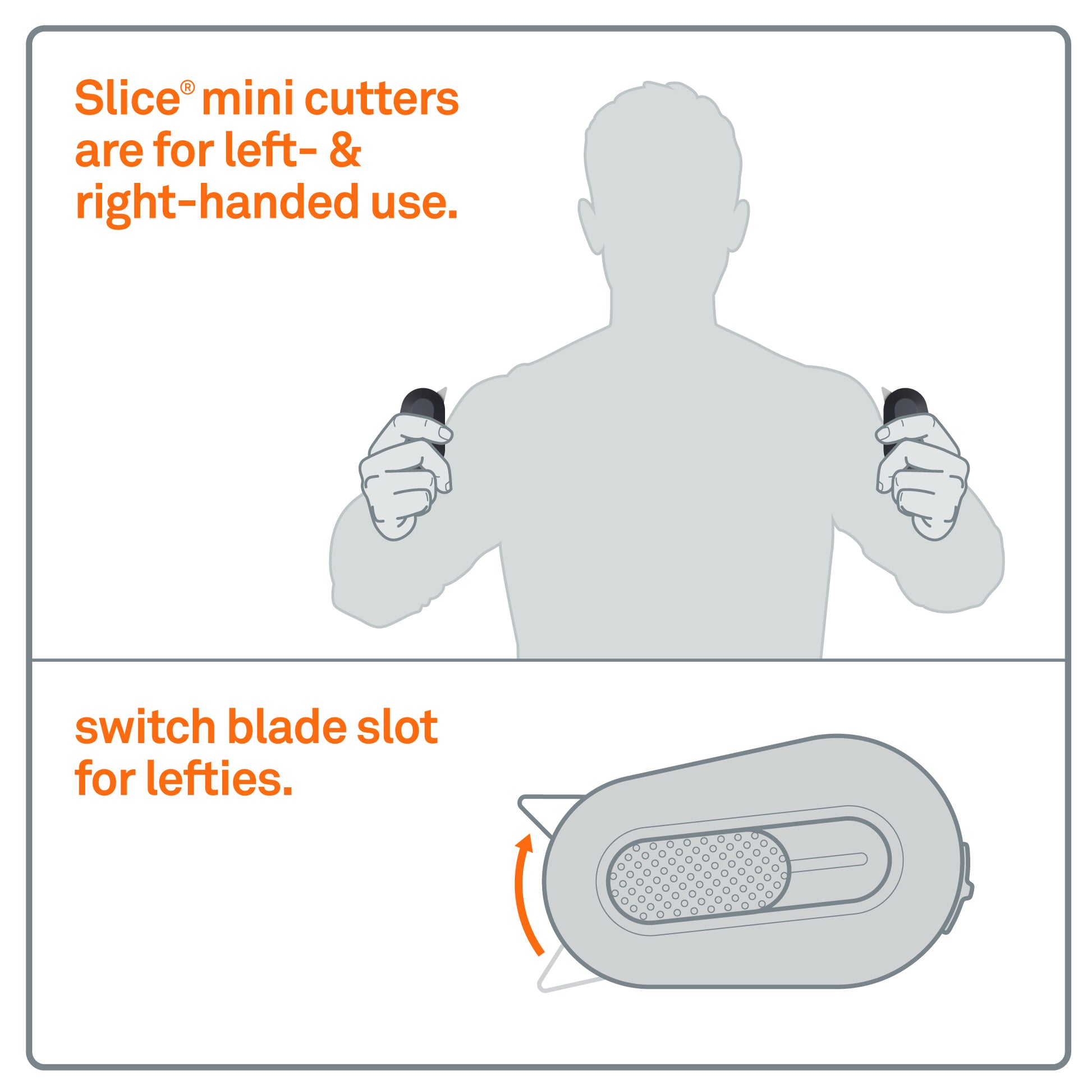 Slice Auto-Retractable Mini Cutter - DaltonSafety
