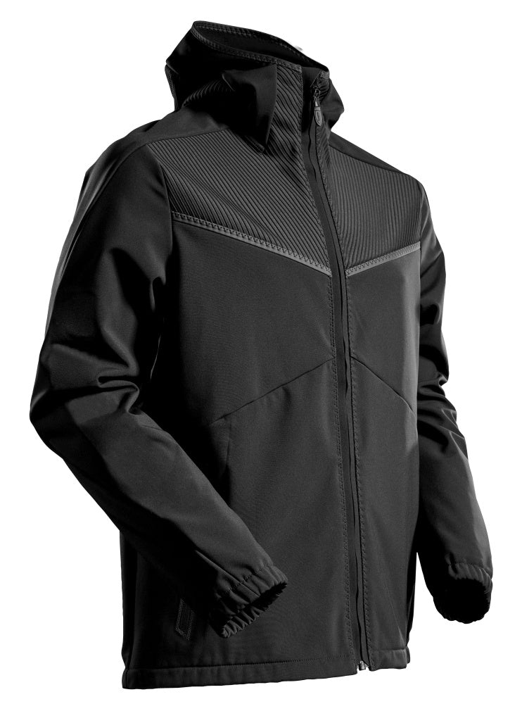 MASCOT®CUSTOMIZED Softshell jacket with hood  22102 - DaltonSafety