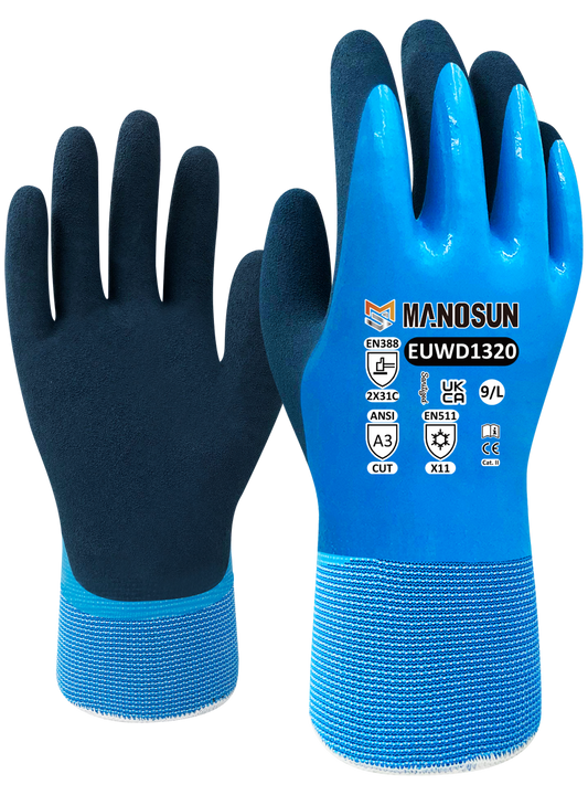 EUWD1320 Latex Double Dip Glove Gauge 15/10 - DaltonSafety